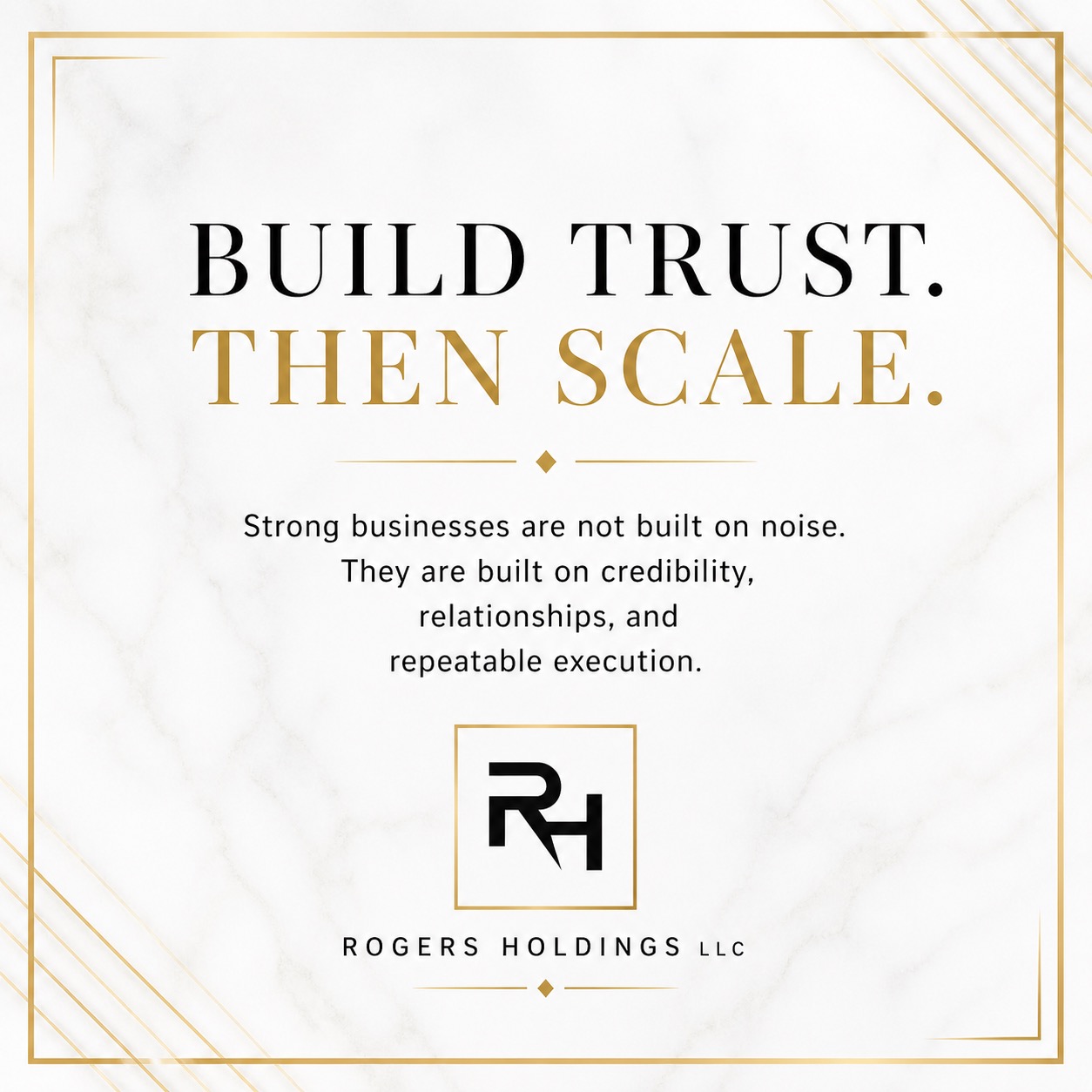 Rogers Holdings Brand Card